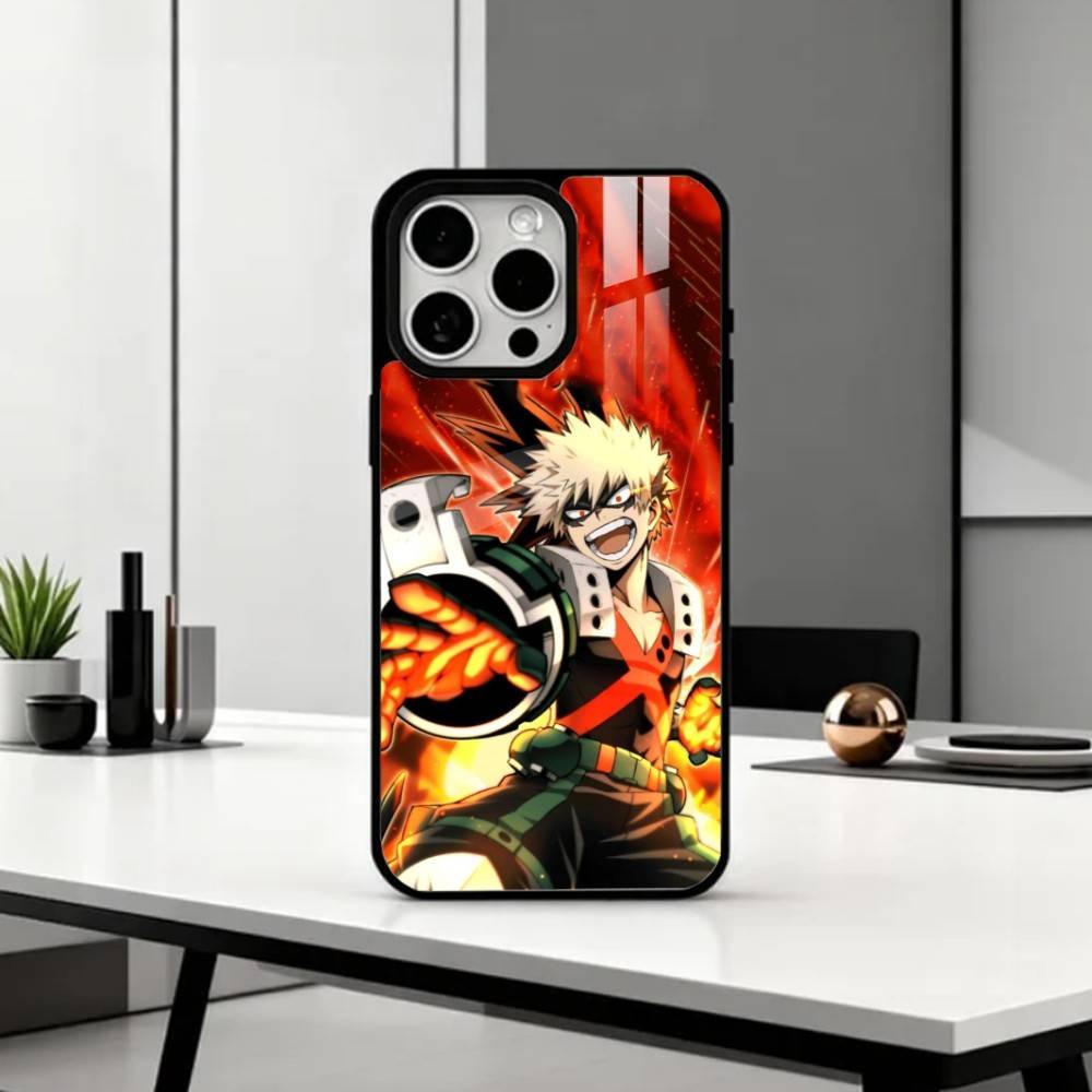 B-Bakugo My Hero Academia   Phone Case For iPhone17,16,15,14,13,12,11 Plus,Pro Max Magnetic For Magsafe Wireless Charging