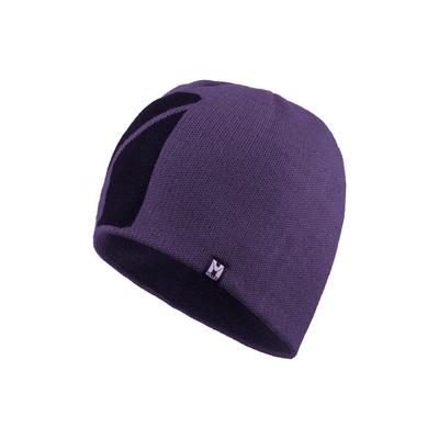Millet Logo Purple Velvet Beanie, Unisex, MIV7589, (NEW LOGO)