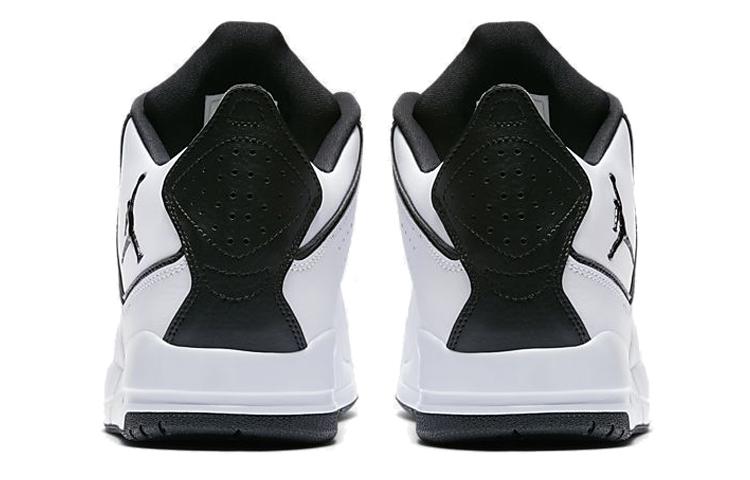 Jordan Courtside 23 Vintage Basketball Shoes Men's Mid-Top Black White AR1000-100
