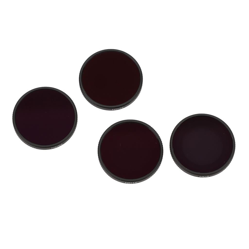Camera Lens Filters Kit Professional Anti Scratch Coated HD Optical Glass ND8 ND16 ND32 ND64 Filter