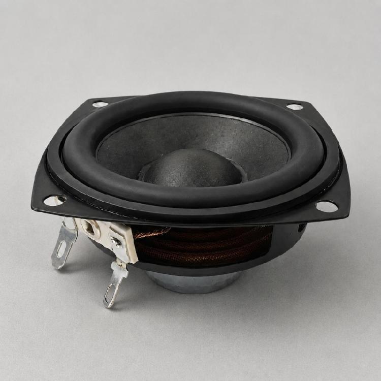 2.5inch Speaker Assembly Component with 80DB Sensitivity, Defined Power Specifications, and Attachment and Wiring Layout