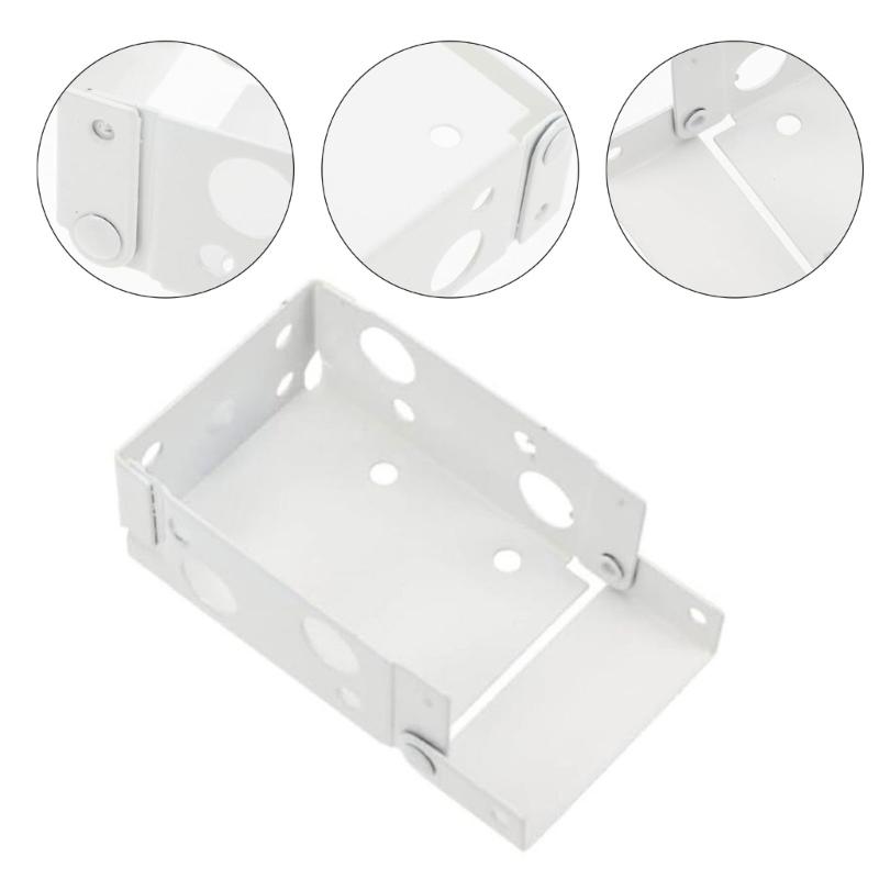 Packung mit 4 robusten Metall-Jalousiehalterungen, Schienenhalterungen für starke Rolladenmontage in Haus & Büro