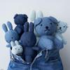Bon Ton Toys Miffy Denim Plush Toy 23cm Raw Gift