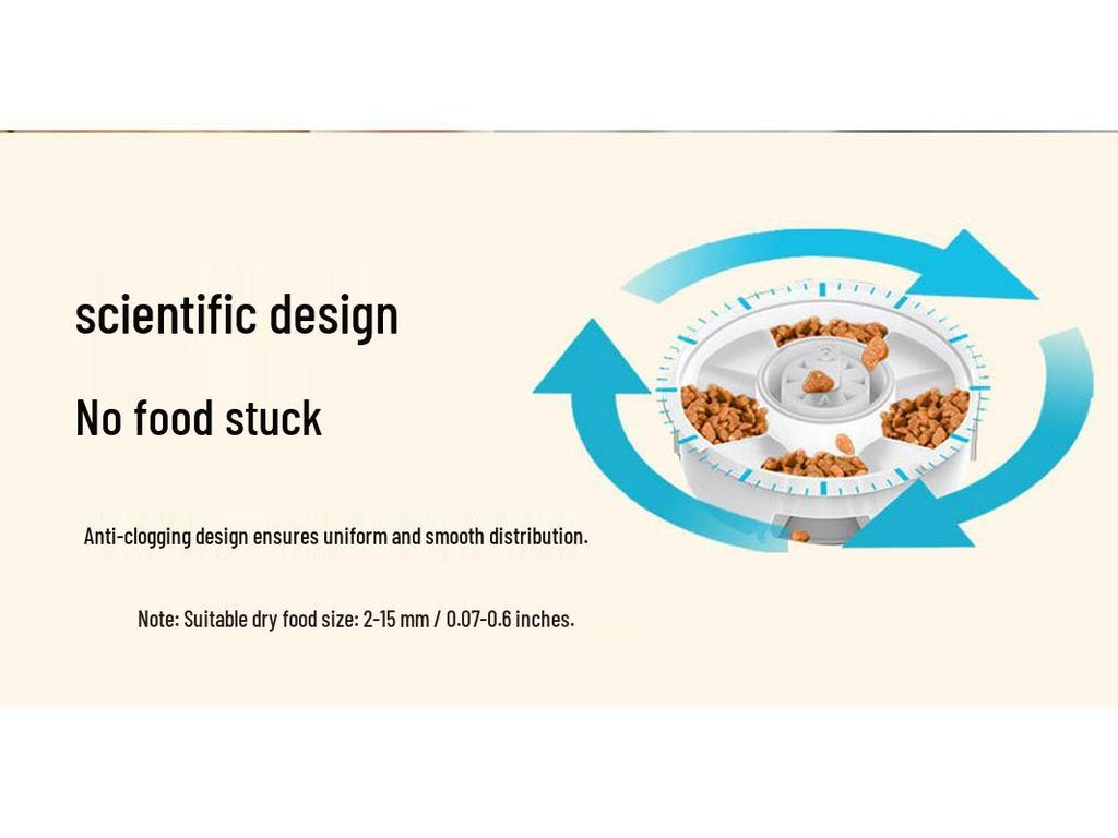 Smart Dual-Lens Automatic Cat Feeder with Camera