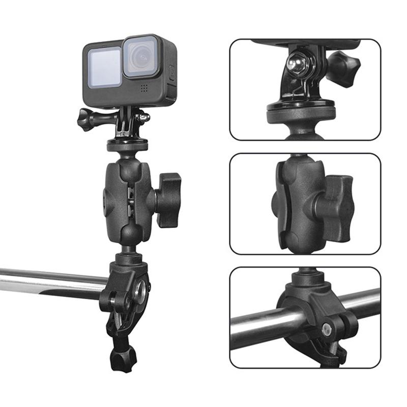 Bicicletă Motocicletă Ghidon Suport Cameră Suport Ram Mount Pentru Insta360 X4 X3 Ace Pro 2 Go 3S X2 Gopro Dji Accesorii