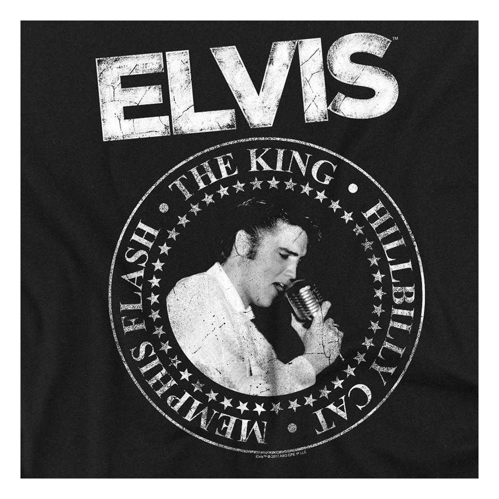 Elvis Presley Unisex Erwachsenen Rock King T-Shirt