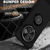 Shockproof Armor Funda for Tecno Spark 30C (4G) Case Translucent Ring Stand Holder Cover for Tecno Spark 30C (KL5, Kl5n) Cover