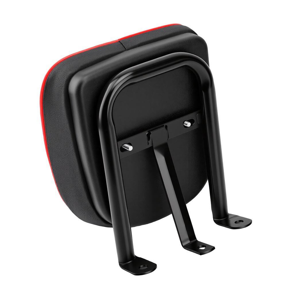 ATV Backrest Soft PU Foam Waterproofing Passenger Back Rest Sissy Bar for ATV Scooter Cruiser Moped