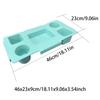 EVA Phone Storage Lid Cup Organizer Holder Rack Bag Top Snack Tray Waterproof Soft Cover Divider for Beach Trip Camping Travel