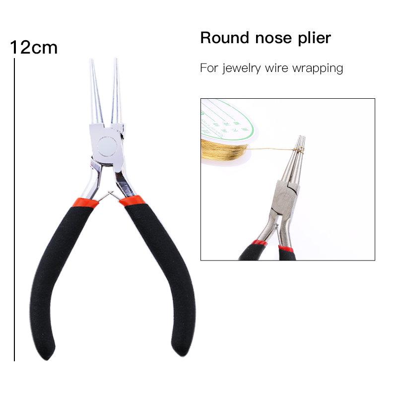 1Piece Jewelry Pliers Tools & Equipment Jewelry Making Handmade Tool Craft DIY Accessories Carbon Steel Nose Pliers Fixing