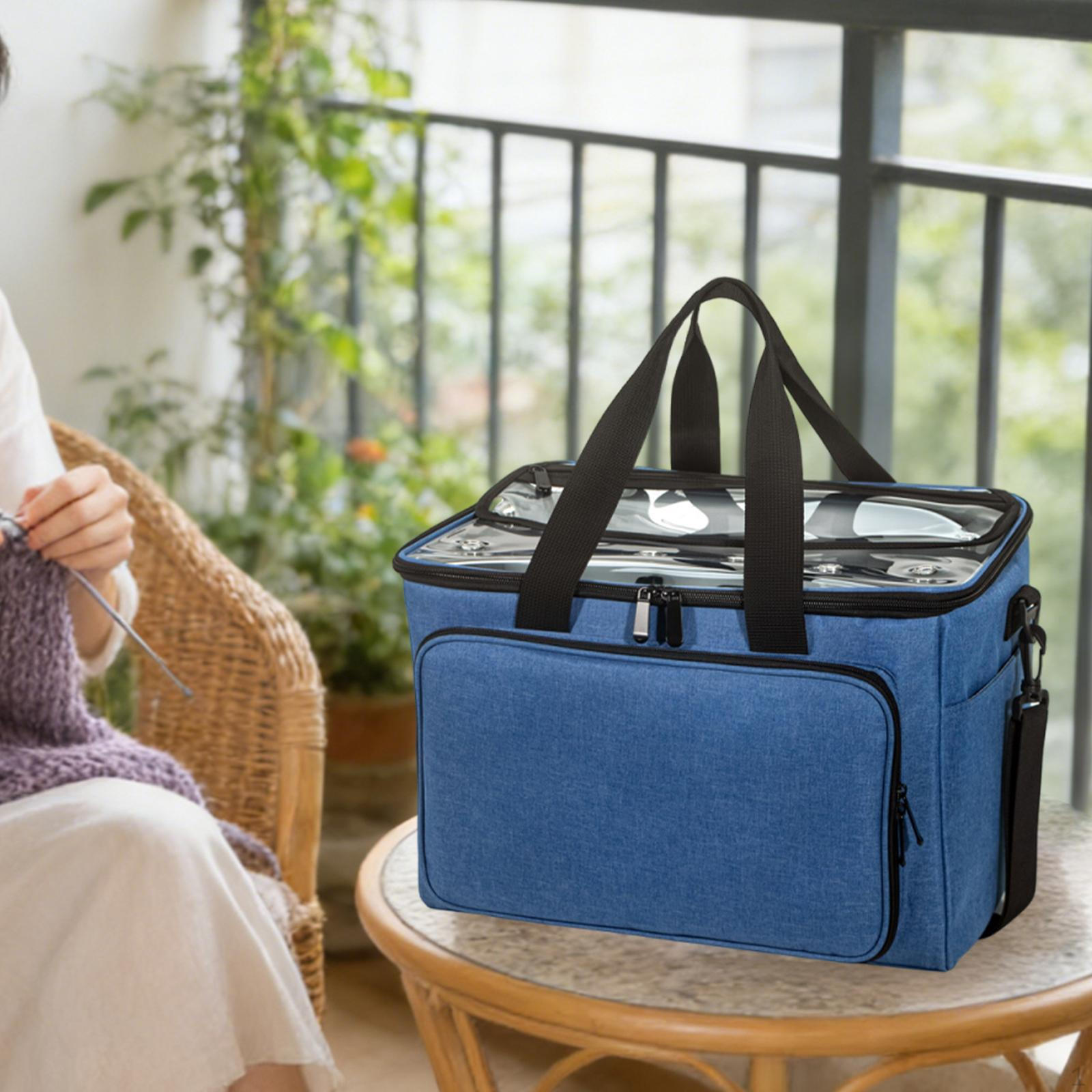 

Crochet Bag Organizer Knitting Storage Yarn Polyester Practical And with Multiple