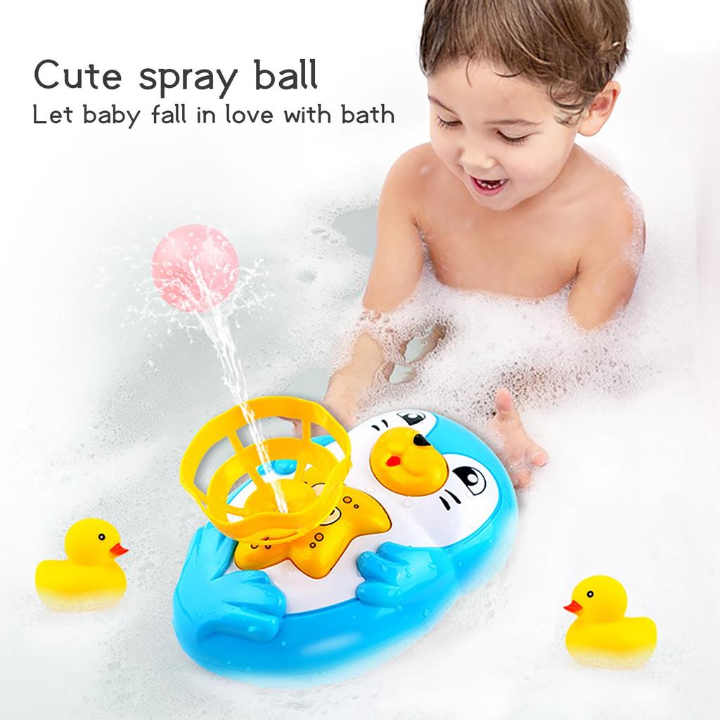 Buy Baby Electric Bath Toys Seal Spray Water Toy Bath Sprinkler Toy for