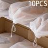 10 Pieces Dustproof Bag with Drawstring Drying Home Storage Organization Shoes