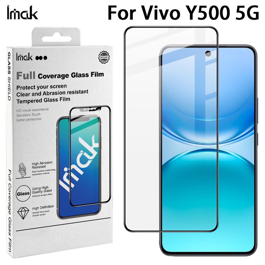 For Vivo Y500 5G China Glass IMAK Full Coverage Tempered Glass Film Pro+ Series 169mm