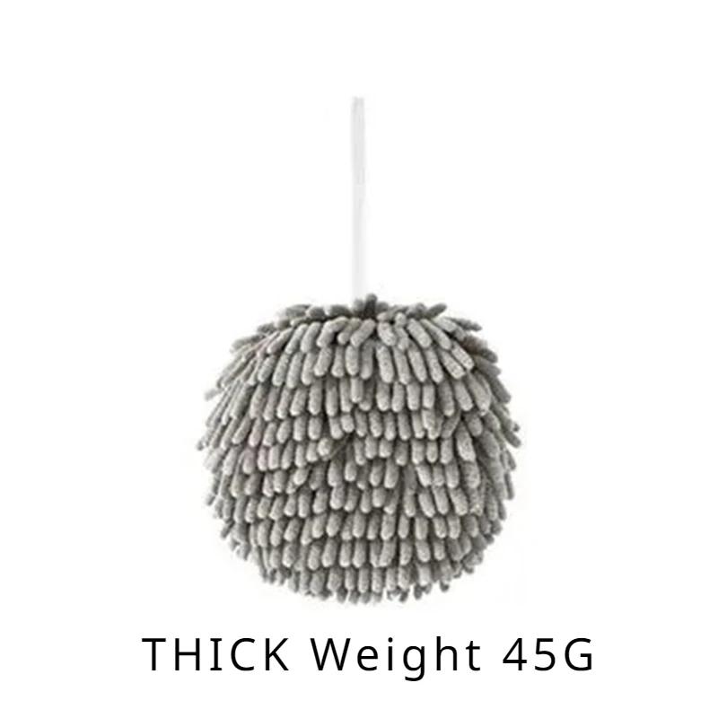 Handtücher für Küche und Bad, Handtuchball mit Aufhängeschlaufen, schnelltrocknend, weich und saugfähig, Mikrofasertuch, nützliche Dinge für zu Hause