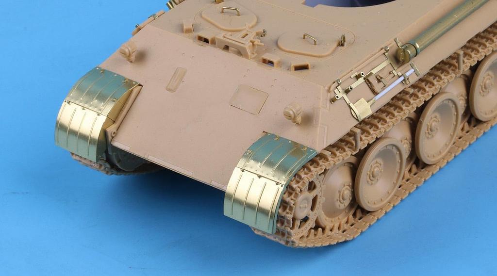 Tetra Model ME Series German Panther D Tank T Plastic Model Parts ME4807 1/48 (for Company)