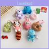 Cartoon Bunny Cute Plush Keychain Pp Cotton Filling Wedding Gifts Company Events