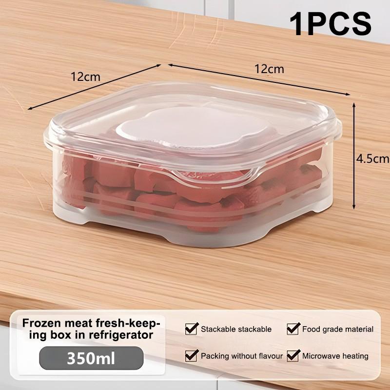 1Pieces Refrigerator Storage Box Meat Storage Box Food Packaging Box Food Grade Refrigerator Special Arrangement