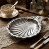 Piatto da Dessert Vintage a Forma di Conchiglia Piatto a Forma di Conchiglia Vassoio Porta Gioielli Decorazione da Tavola