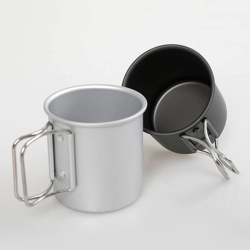 Folding Water Cup For Camping Tourist Tableware Picnic Utensils Outdoor Travel Cooking Set Barbecue Camping