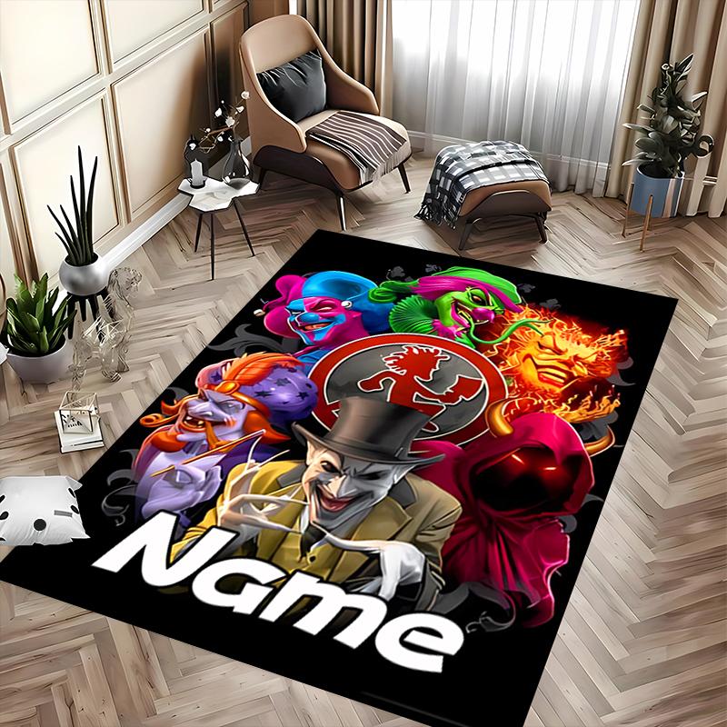 Custom Personalization Insane Clown Posse Area Rug - Perfect For Kitchen, Bathroom,Laundry Room Decor Large Size Available,Gift All Seasons
