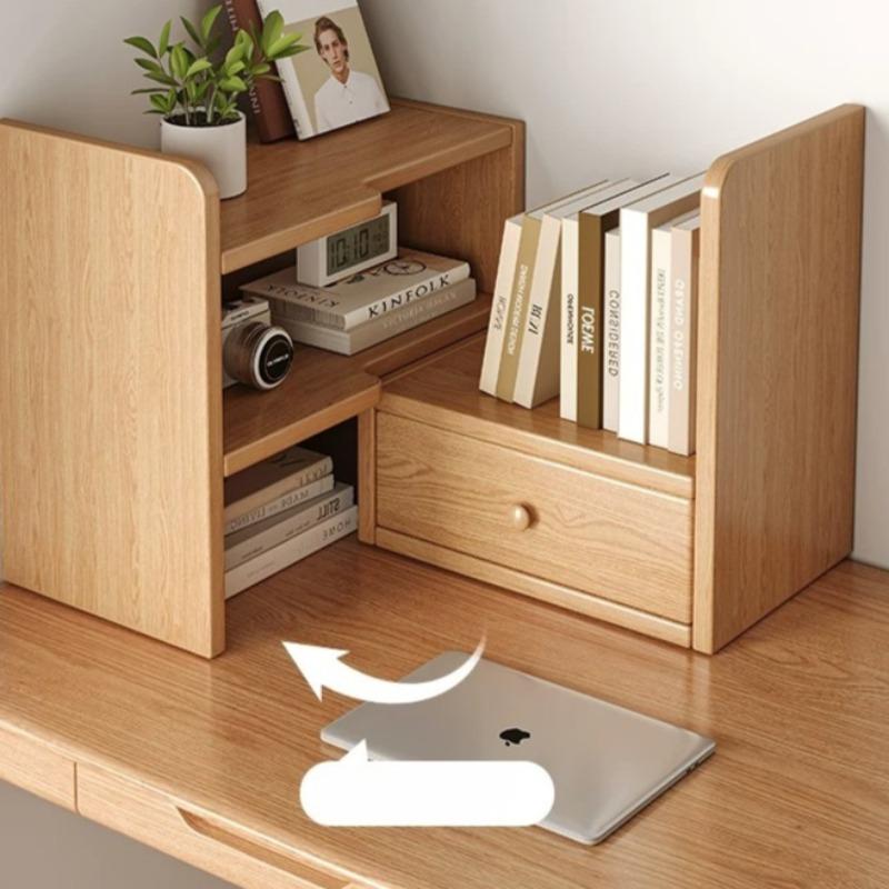 Solid Wood Cup Holder Rack, Japanese Desktop Mug Storage Organizer, Tea Set Display Stand for Kitchen & Home Office