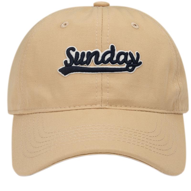 Hat Brim Tall Crown Baseball Cap round Face Suitable Hat Female Face-Looking Small Peaked Cap Male