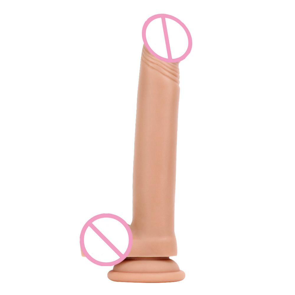 Liquid Silicone Dildo Female Masturbator Smooth and Meaty Large Dildo Dildo Sexual Products