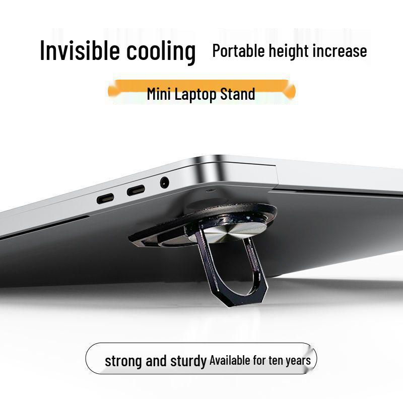 Mini Foldable Metal Laptop Stand & Cooling Riser