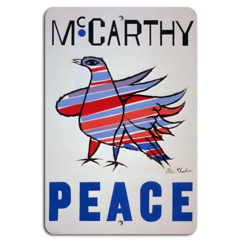 McCarthy for Peace Vibrant Freedom SignAluminumtin sign 20x30cm(7.8x11.8inch)