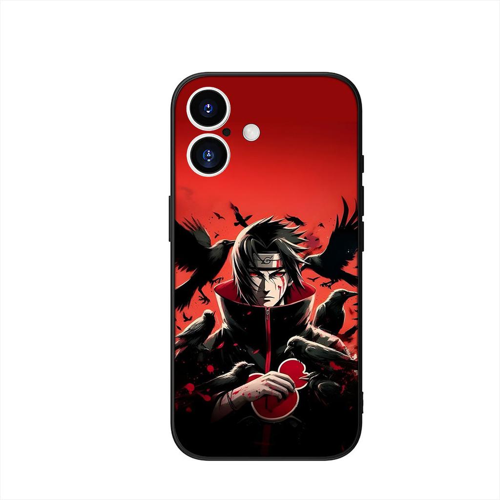 Itachi Uchiha Deidara Narutos Akatsuki Phone Case for Apple iPhone 16 15 14 Plus 13 12 Mini 17 Pro Max + 16E Air 16+ ProMax