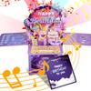 Pop-Up Birthday Greeting Card Happy Birthday Party Decorations for Home Greeting Card Gender Reveal Baby Shower Party Supplies
