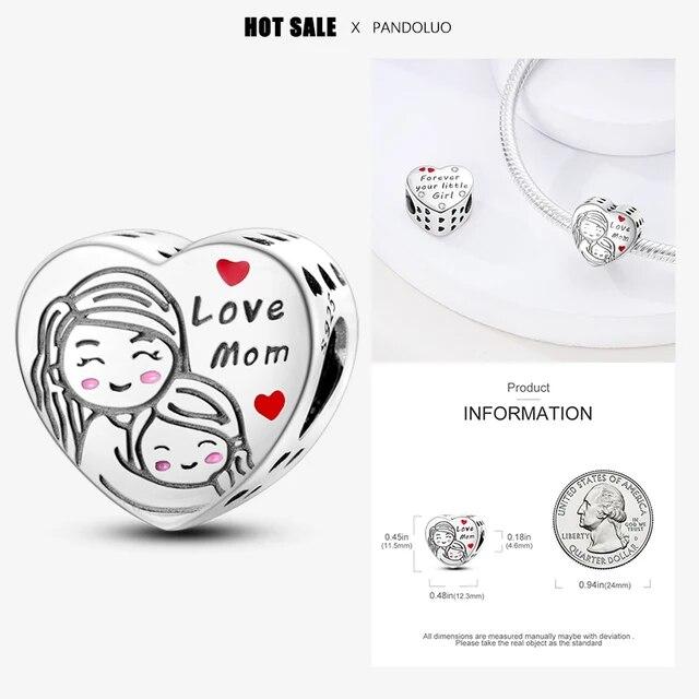 Charms 925 Original FitNew 925 Original Charm Bracelet Women 925 Silver Pendant Beads DIY Jewelry Gift