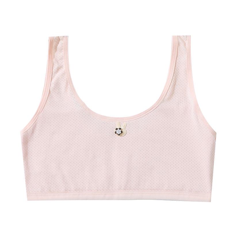 Stage One Girls' Period Underwear: Wire-Free, Anti-Protrusion Tank Top for Middle and Elementary School Students