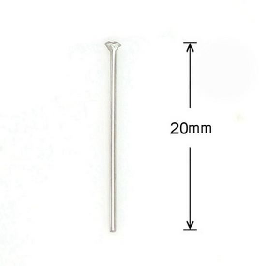 200 rostfreie Edelstahl-T-Nadeln mit großen Köpfen, nicht verblassende Perlennadeln für DIY-Schmuck.