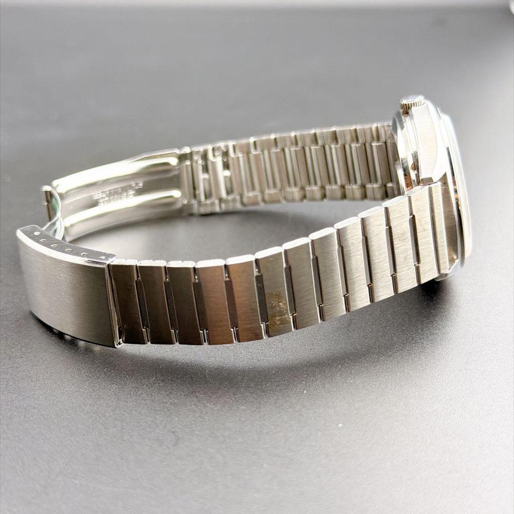 Used [Rare] 1967 Old Seiko Day-Date White Quartz Men's Watch