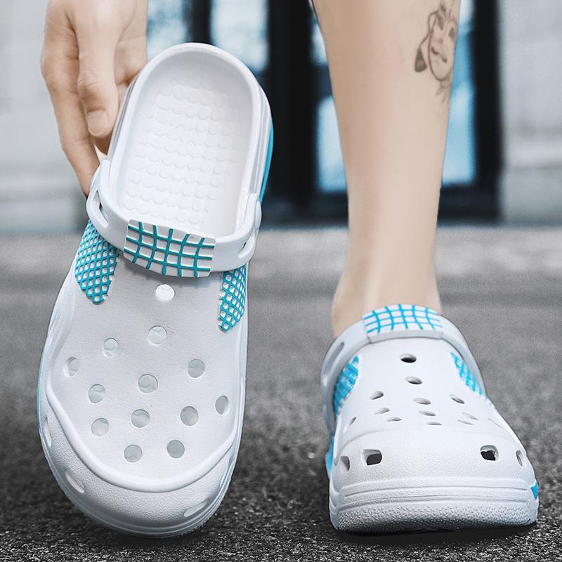 Men's Casual Fashionable Non Slip Portable Sports Sandals for Summer 2024 with A Beach Poop Sensation and Toe Slippers for Men