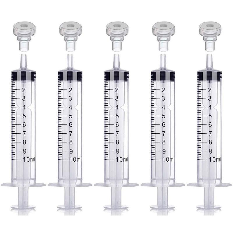 1/3 Pezzi Siringa Plastica Strumento Dispenser Profumo 10Ml Ricariche Cosmetici Per Distribuzione Quantitativa Di Flaconi Ricaricabili