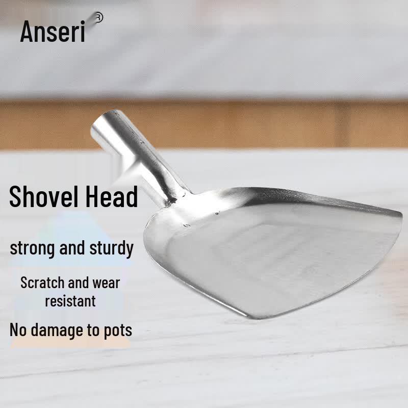 Ansa Rui Large Stainless Steel Wok Spatula