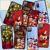 Phone Case for iPhone 17 16 15 Xiaomi Poco F8 F7 X7 X6 M8 C85 C75 Redmi Note 14 13 12 11 Pro Max A3 A4 14C 13C 15C Merry Christmas Mickey Minnie Cover