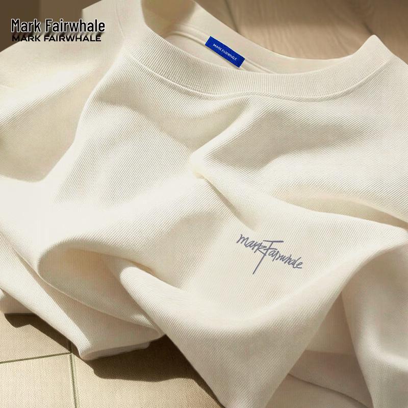 

MARK FAIRWHALE Men s Loose Fit Heavyweight Cotton T-Shirt 2XL