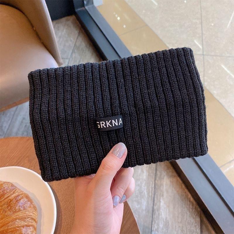 Abbey wind cat ears hat women's autumn and winter yk striped knitted hat cute warm pullover wool hat