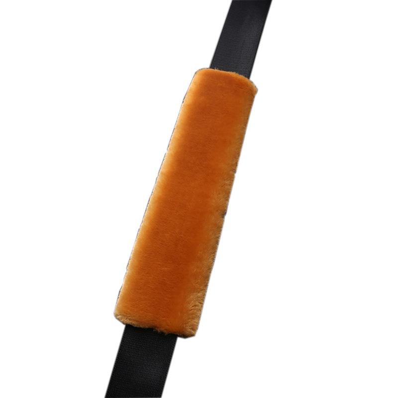 

Подушечки на ремень безопасности для автомобиля, защитная подушка, накладки на плечевые лямки, ремни для детей и взрослых оранжевый