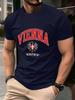 Vienna Austria Letter Local Printing Men TShirt Cotton Summer Soft Oversized Tops ONeck Short Sleeve T Shirt Casual Clothes