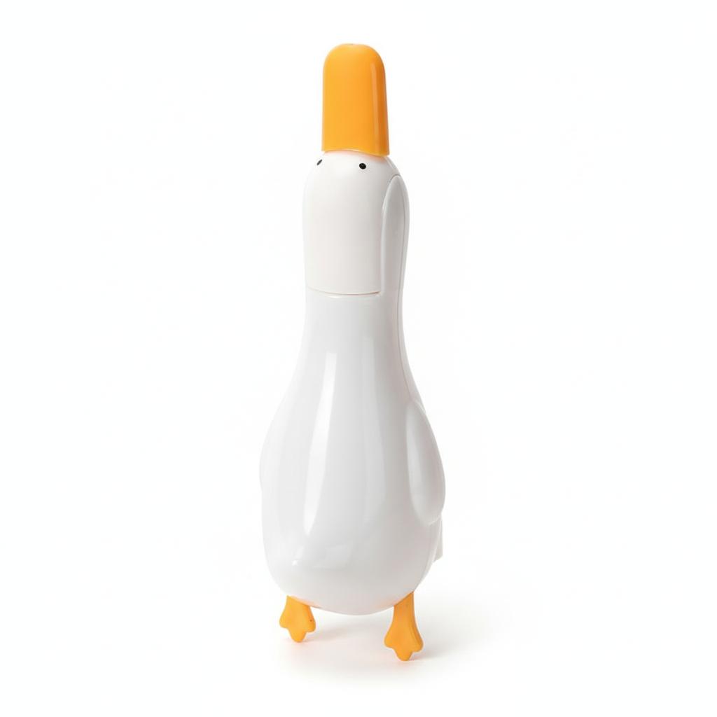 

Bathroom Drain Hair Removal Tool Cute Duck Shape Anti Clogging Cleaning Pliers with Slip Resistant Handle for Shower Sink жёлтый