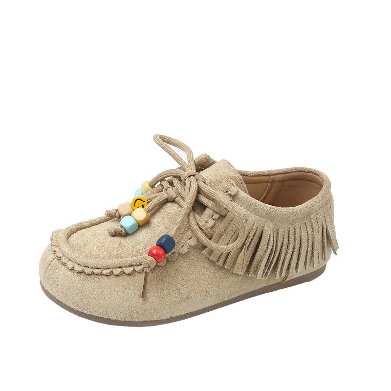 

Women s shoes retro women s new autumn flat-bottomed single shoes one-pedal lazy Doudou shoes casual love 35 хаки