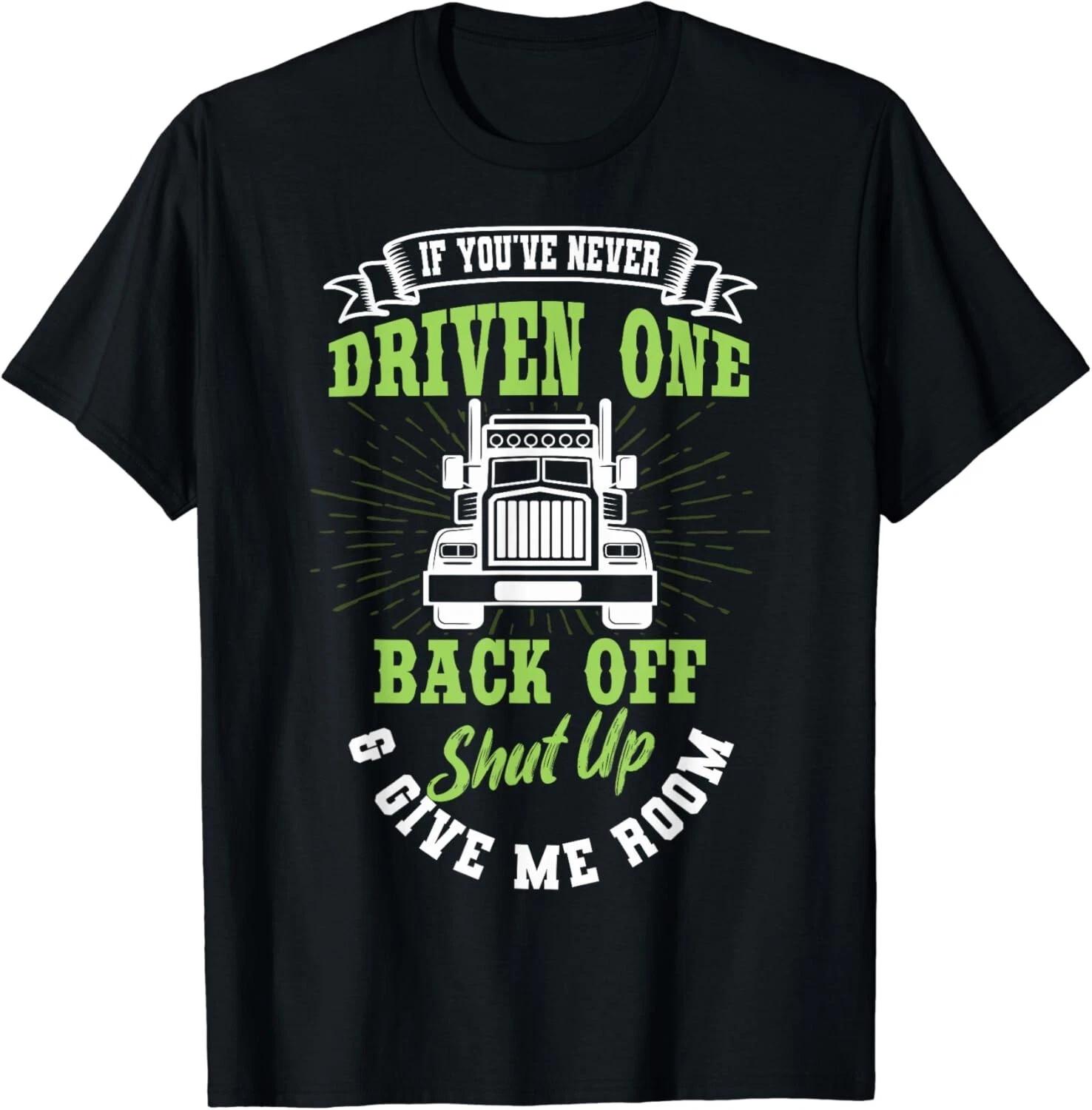 Truck Driver Trucker Truckie Vehicle LGV Driving Teamster Gift Unisex T-Shirt 3XL