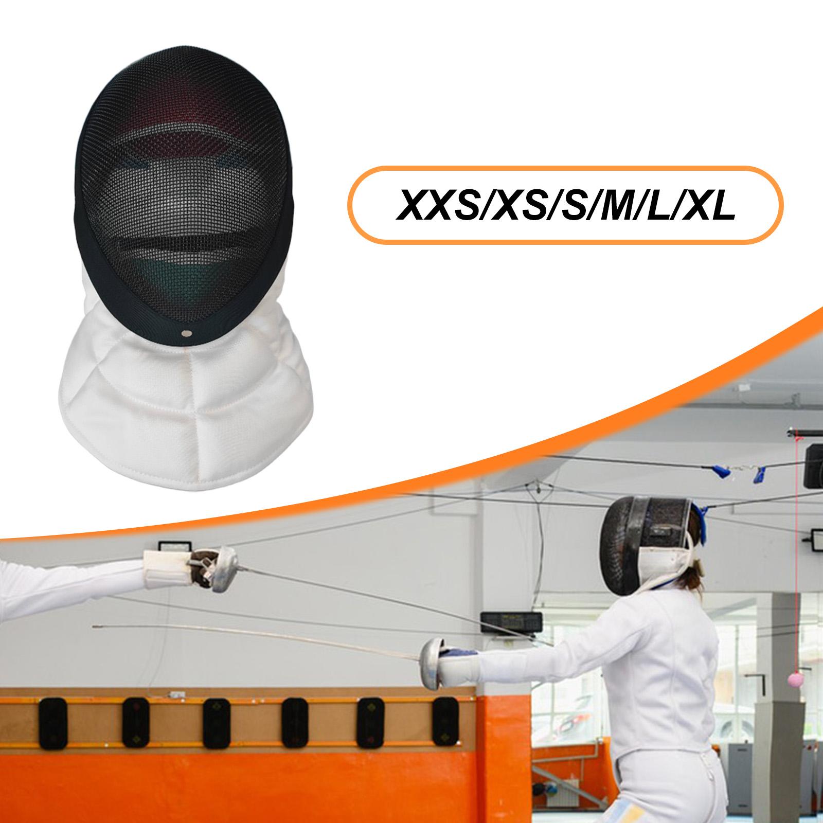 Маска для фехтования Практичная маска Шлем для фехтования для соревнований тренировок спорта XXS