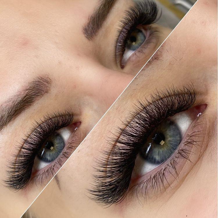 Middle Sticky Small Tray 144 Fans Short Stem 9d Lashes 0.05 D Curl Eyelash Extensions Darkness Eyelashes 3D 0.10MM C&8 mm&premade fan&D&0.05 mm