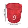 Backyard Golf Bucket Easy To Store Oxford Cloth Foldable Storage for Indoor Outdoor Family